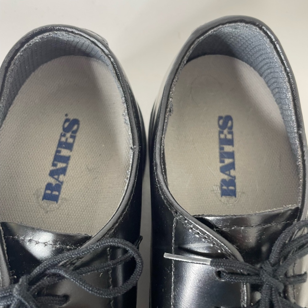 Bates Lites Black Uniform Oxford Work Shoes SR56 Men’s 11 D - Picture 5 of 12